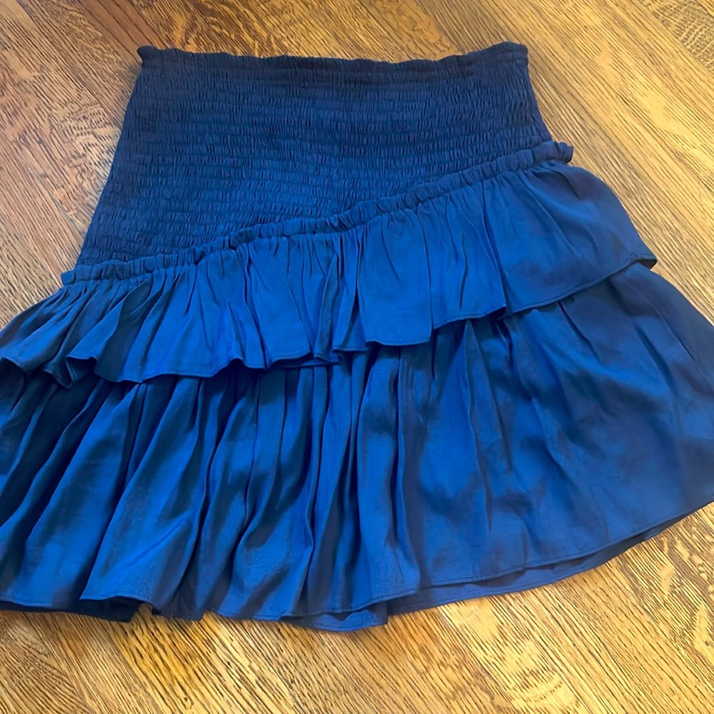 Glam Los Angeles navy mini skirt